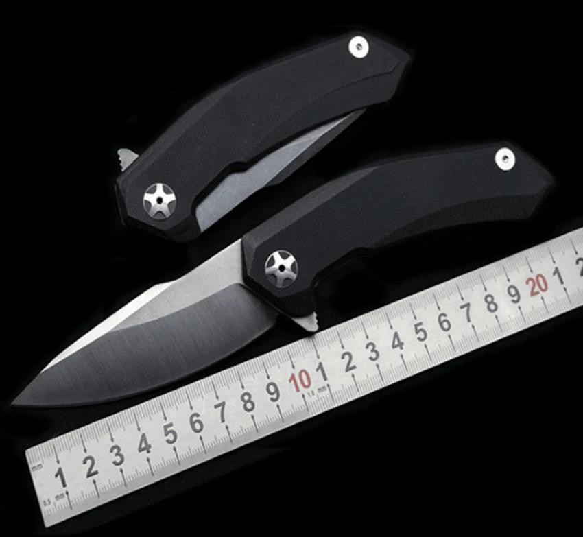 ZT0095 складной боевой нож для выживания 5Cr13MoV Лезвие G10 Ручка шарикоподшипник карманные походные Тактические Ножи ручной инструмент для повседневного использования