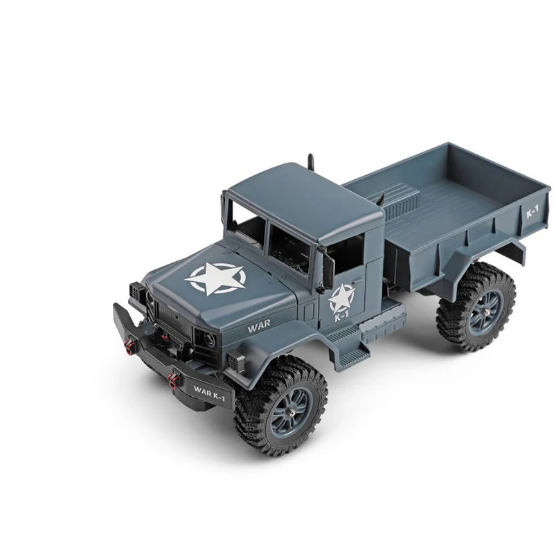 Новое поступление 124301 WLtoys 2 4G Радиоуправляемый автомобиль 1:12 военный грузовик 4WD