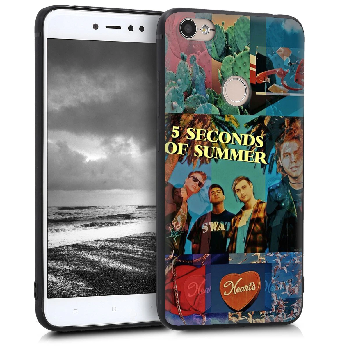 Lavaza 5sos Seconds of Summer TPU Case for Xiaomi Redmi Note 4 4X 4A 5 5A 6 6a 7 8 Pro Go Prime Plus | Мобильные телефоны и