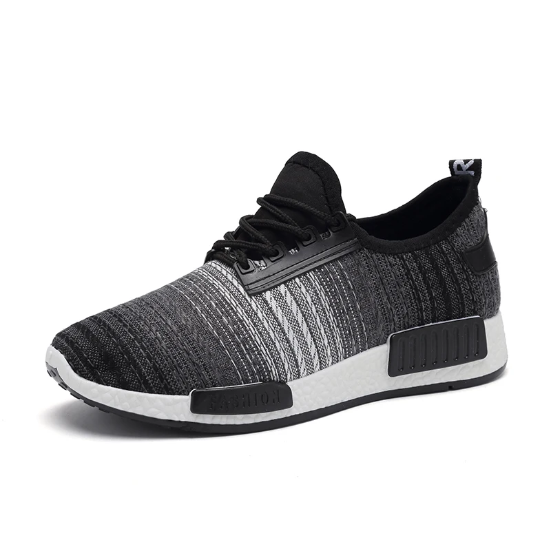 Coolcept Men Casual Shoes Round Toe Lace Up Mesh Breathable Sneakers Daily Fashion Leisure Male Footwear Size 39-44 | Обувь