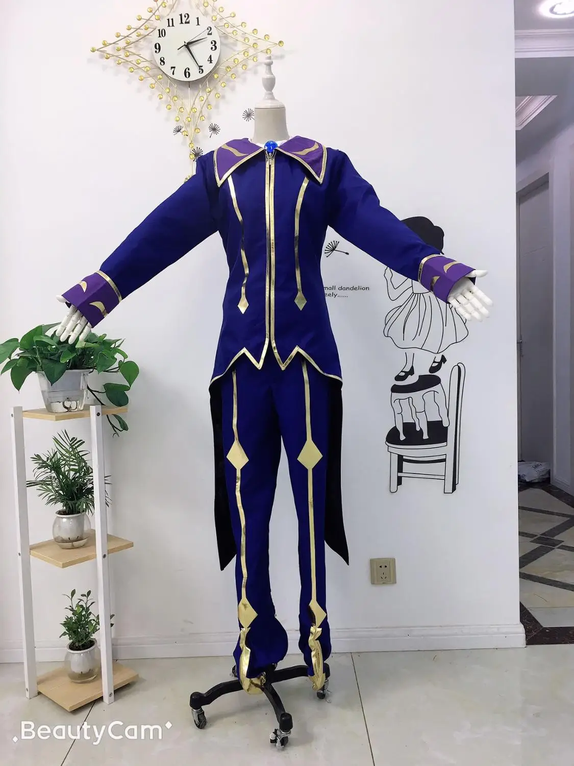 Новый костюм для косплея Geass R2 Zero модный синий вечеринки полный комплект унисекс