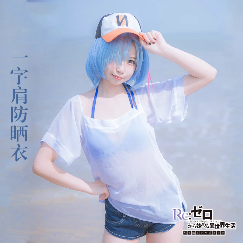 Аниме! Re: Life in a different world of zero Rem купальник сексуальный милый бикини Униформа