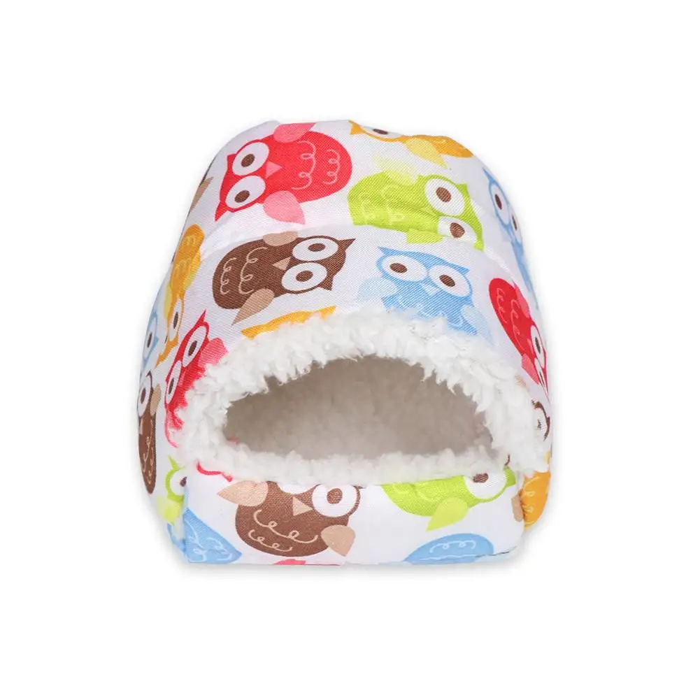 Adeeing мини хомяк теплый коврик спальная кровать гнездо плюшевый Мягкий Кролик