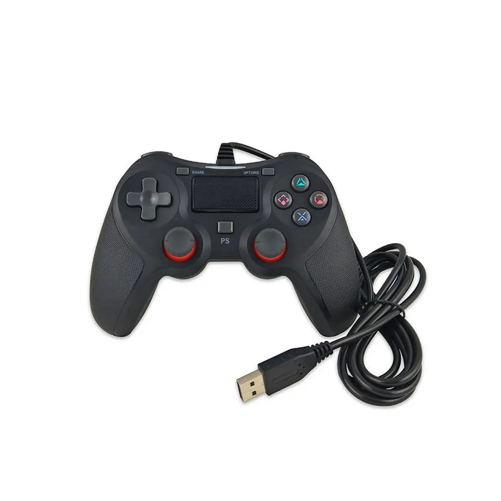 USB проводной геймпад для Playstation Sony PS4 контроллер Джойстик ПК консоль с кабелем |