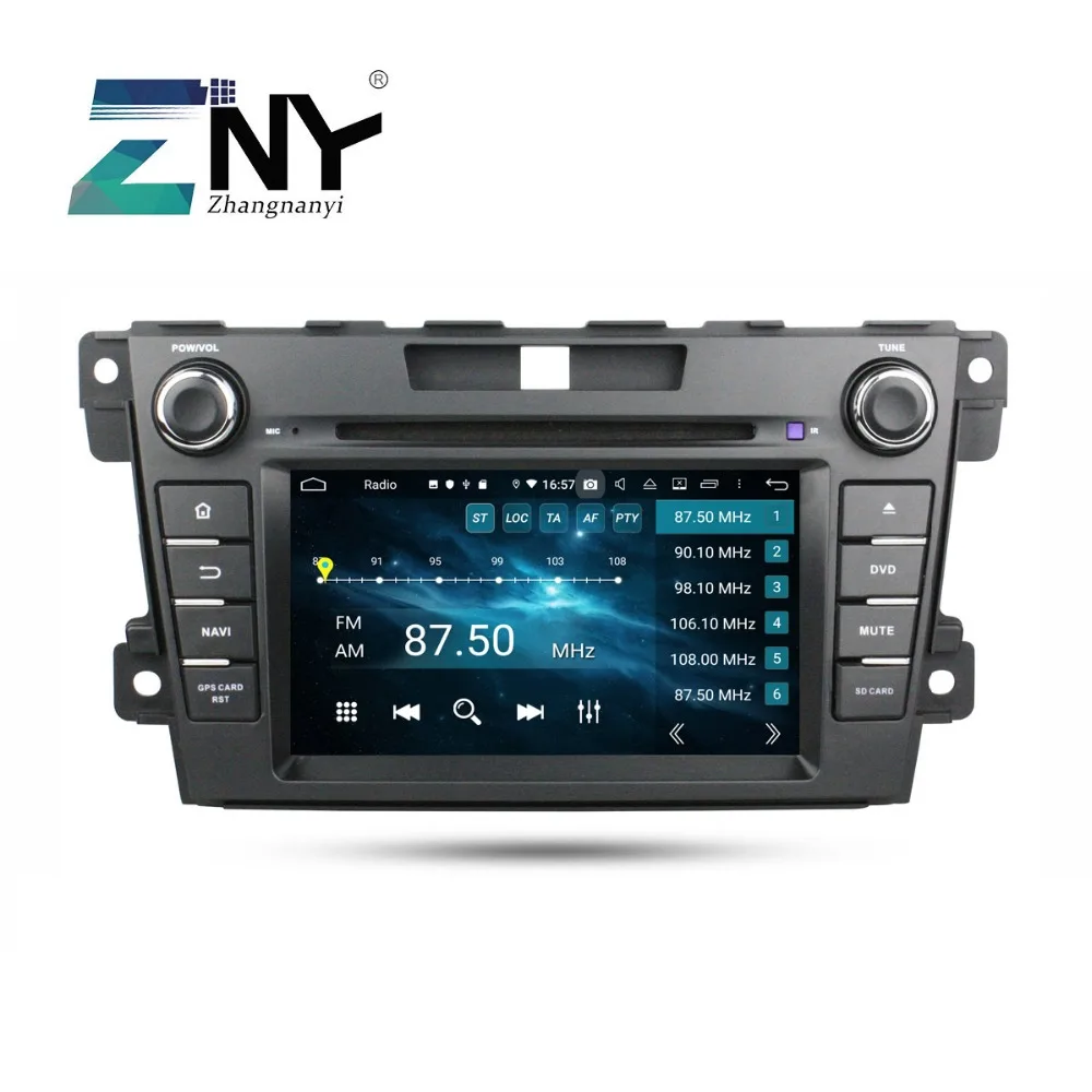 7 &quotips 2 два Din Android 9 0 автомобильный DVD стерео для Mazda CX-7 CX7 Авто Радио FM BT WiFi gps