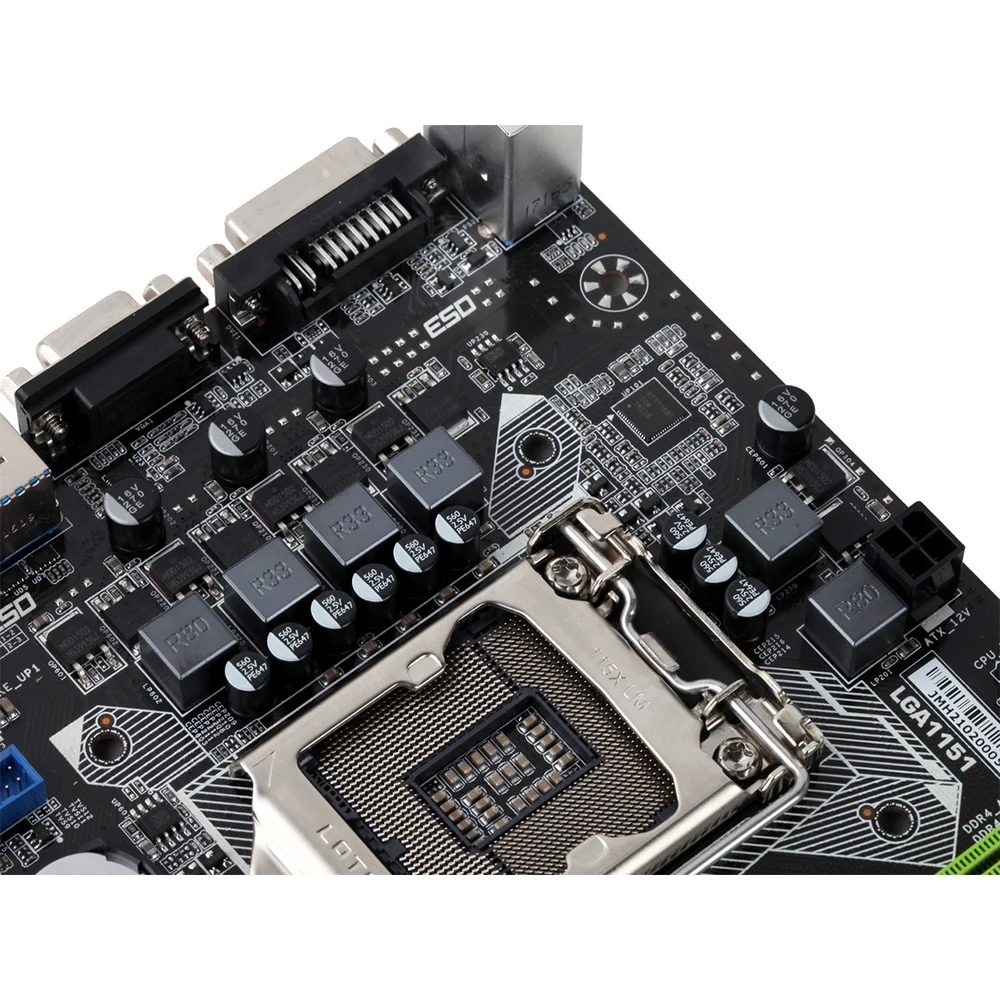 Новый MAXSUN Intel H110M все твердые материнская плата mATX двухканальный DDR4 2400/2133 МГц