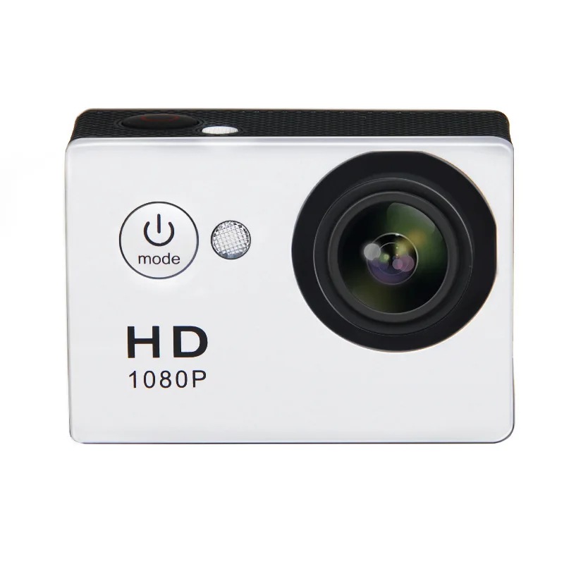 White Автомобильная камера Ultra HD 4 K, камера заднего вида, водонепроницаемая, 2 дюйма, 1080 p, автомобильная камера, Спортивная, водонепроницаемая, циклическая запись - Название цвета: White