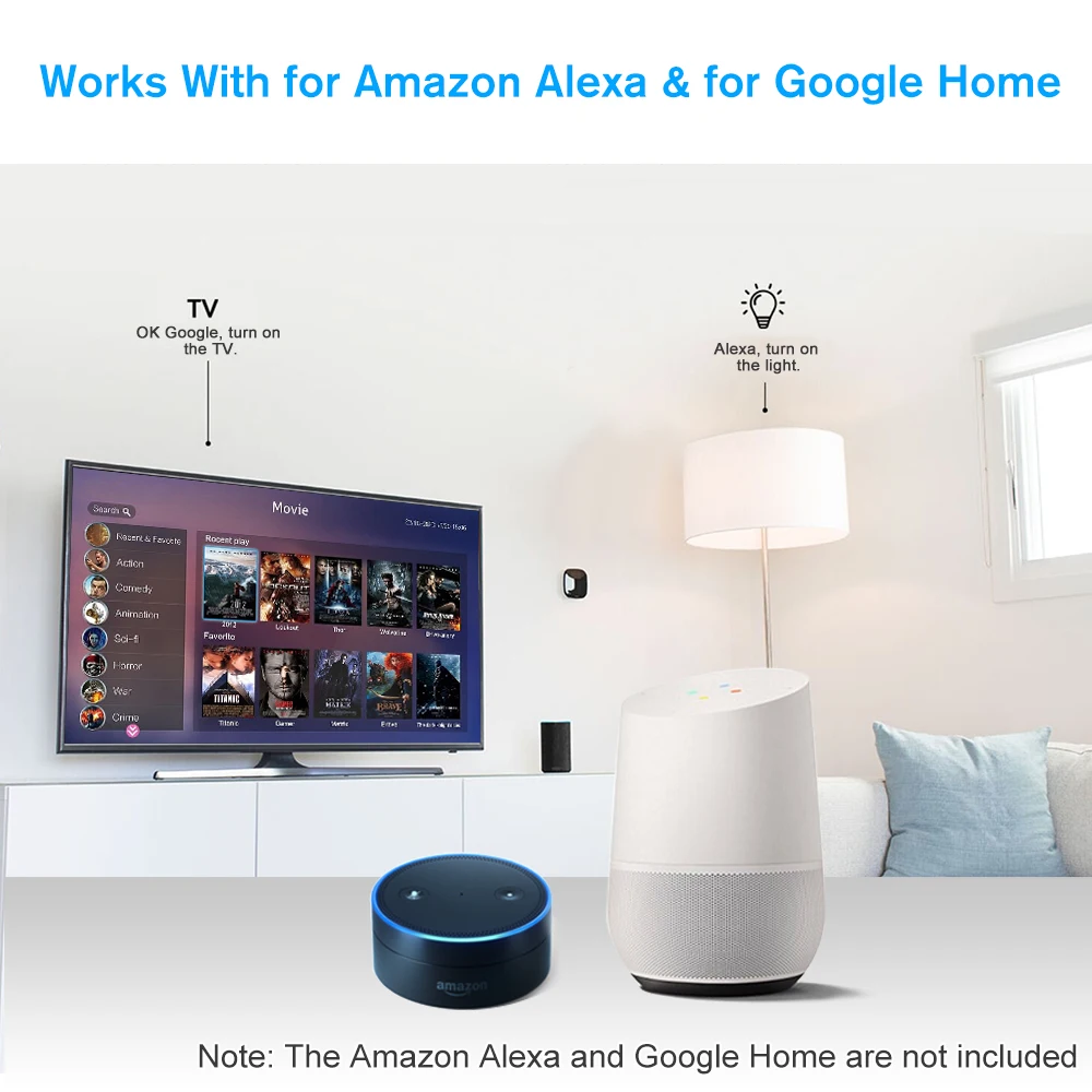 Smart WiFi Socket Remote Control Plug Anywhere Timing Function Voice for Amazon Alexa and Google Home IFTTT | Электроника