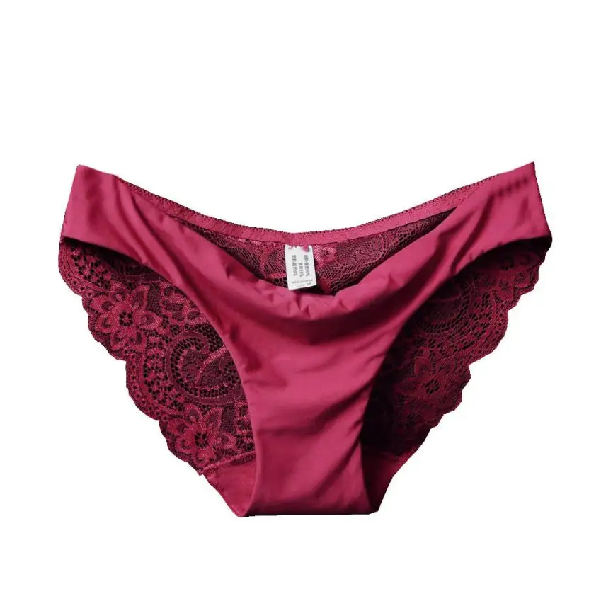 Intimo femminile женские сексуальные кружевные трусики бесшовные хлопковые