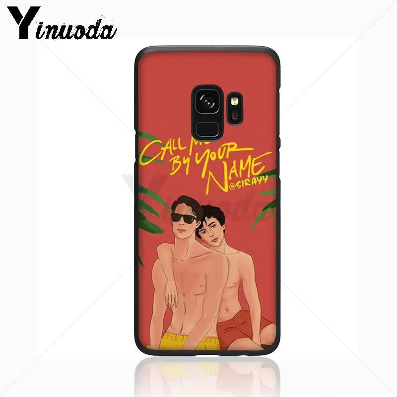 Мягкий силиконовый чехол для телефона Yinuoda Call Me by Your Name poster Samsung Galaxy s9 s8 plus note8 note9 s7