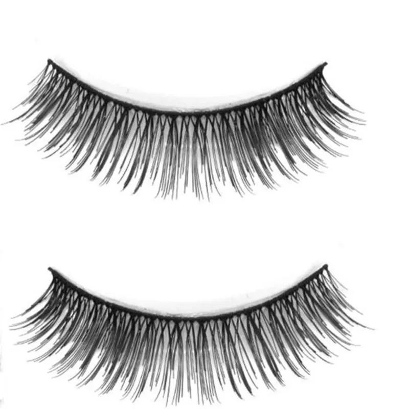 OutTop 5 Pair Natural Look False Eyelashes Beauty Maquiagem Synthetic Fiber Full Strip Lashes Voluminous P# | Красота и здоровье