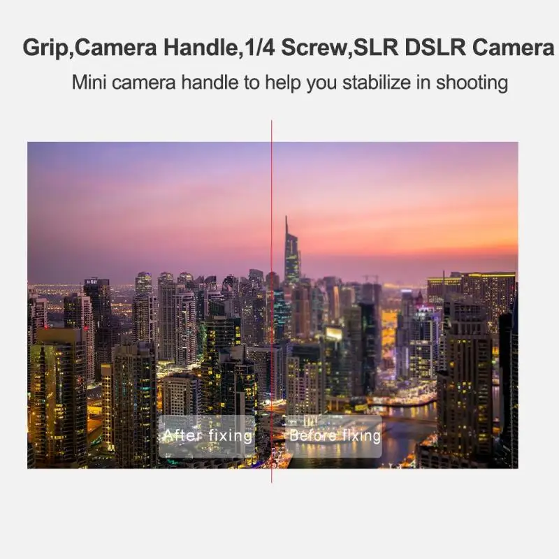 1 шт. рукоятка для камеры с широкой платформой и винтом 1/4 SLR DSLR цифровой смартфона