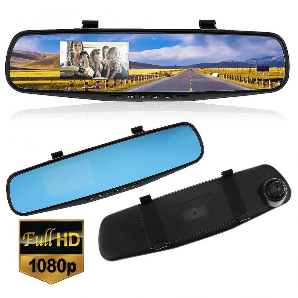 2 7 &quotВидеорегистраторы для автомобилей Камера 1080P ЖК дисплей HD Автоматическая