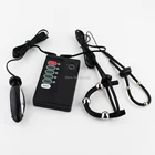 Набор из пениса с электрическим током, Анальная пробка, игрушки для секса взрослые игры для пары