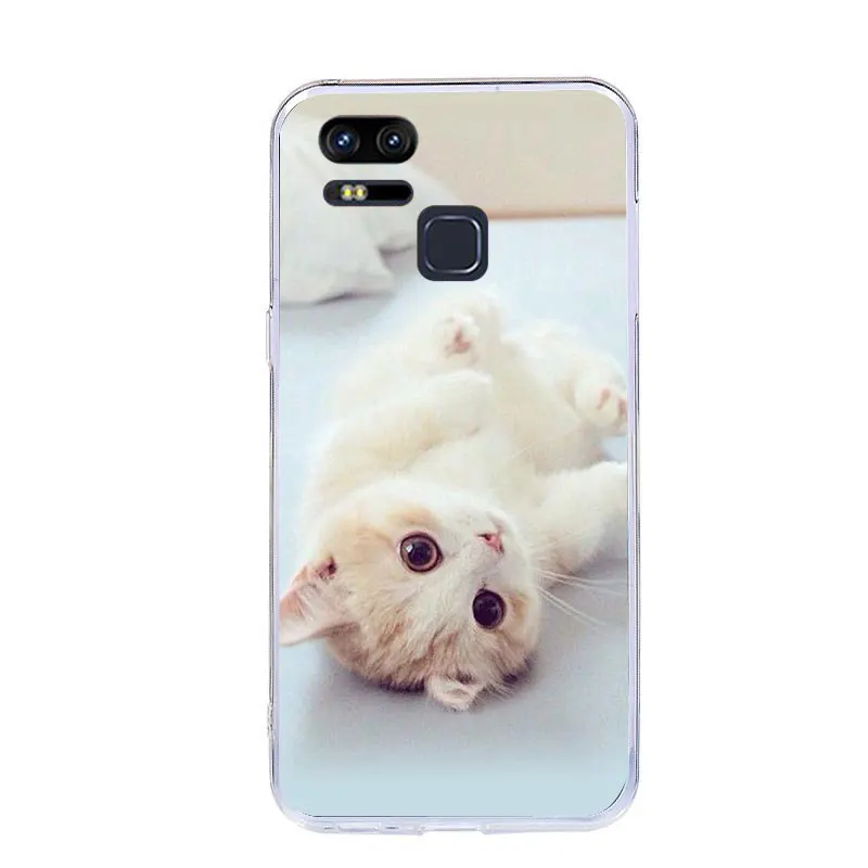Чехол CALROVTE для Asus Zenfone 3 Zoom ZE553KL мягкая задняя крышка из ТПУ с животными S чехлы