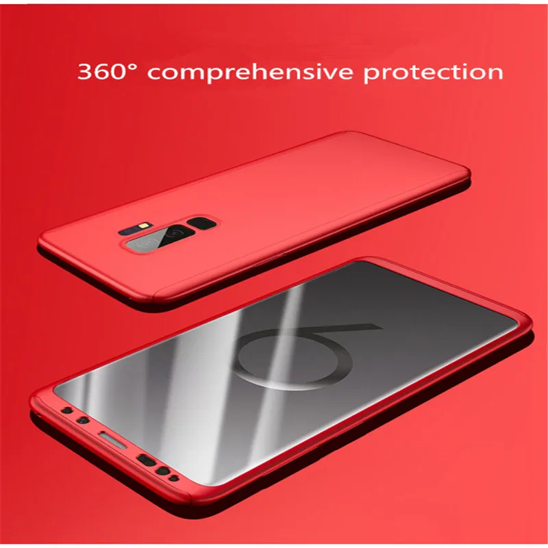 CBL 360 Degree Full Cover Case For Samsung Galaxy S9 Plus Shockproof Cases S8 NOTE 8 S7 Edge Screen Film |