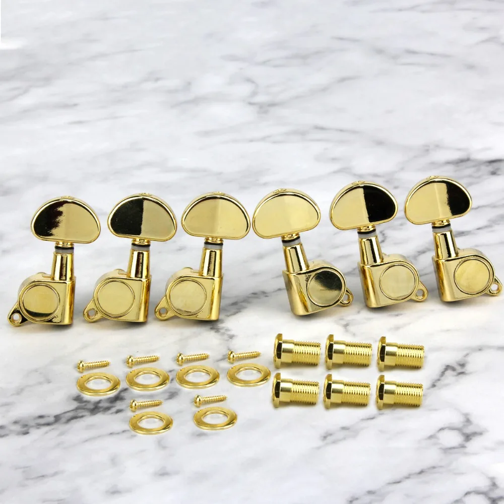 Новинка 6 шт. 3L3R акустическая электрогитара струнные тюнинговые колышки ключи