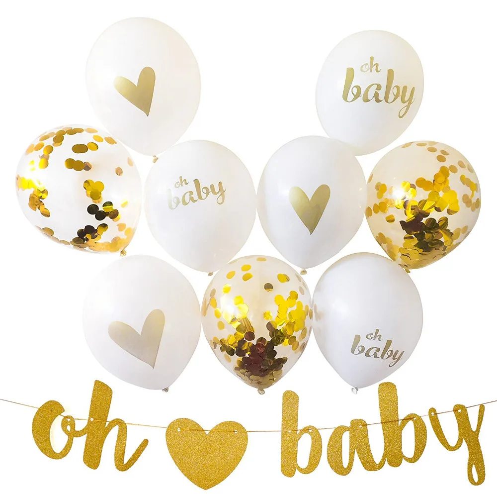 10 шт./лот Baby Shower украшения это Покупаете ли вы для мальчика или девочки вечерние