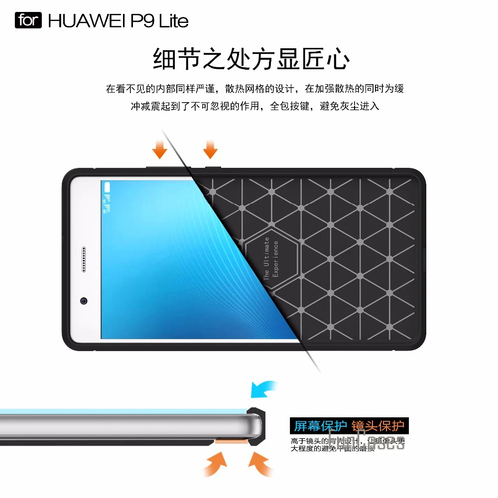 Мягкий чехол с рисунками huawei P9 Lite 5 2 дюймов СПС fundas huawey huwawei hauwei coque для