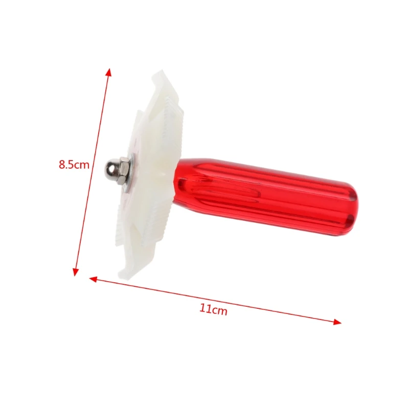 1pcs New A/C Condenser Radiator Evaporator Fin Straightener Comb Rake Cleaner Tool