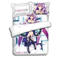 japanese anime he super dimension fortress macros bedding sheet bedding sets bedcover pillow case 4pcs