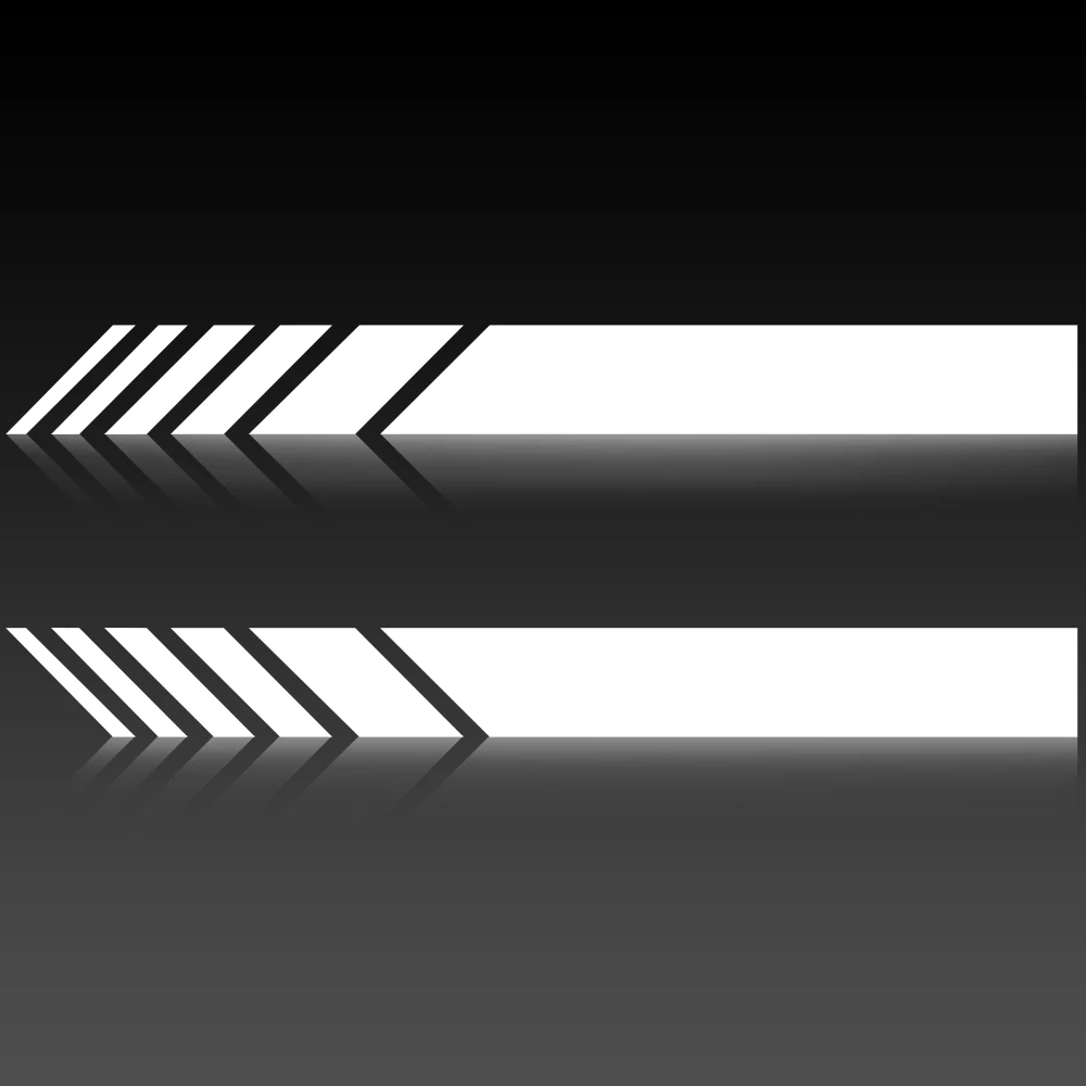 2pcs Rear View Mirror Stickers Car Styling PET Sticker Rearview Side Decal Stripe Accessries | Автомобили и мотоциклы