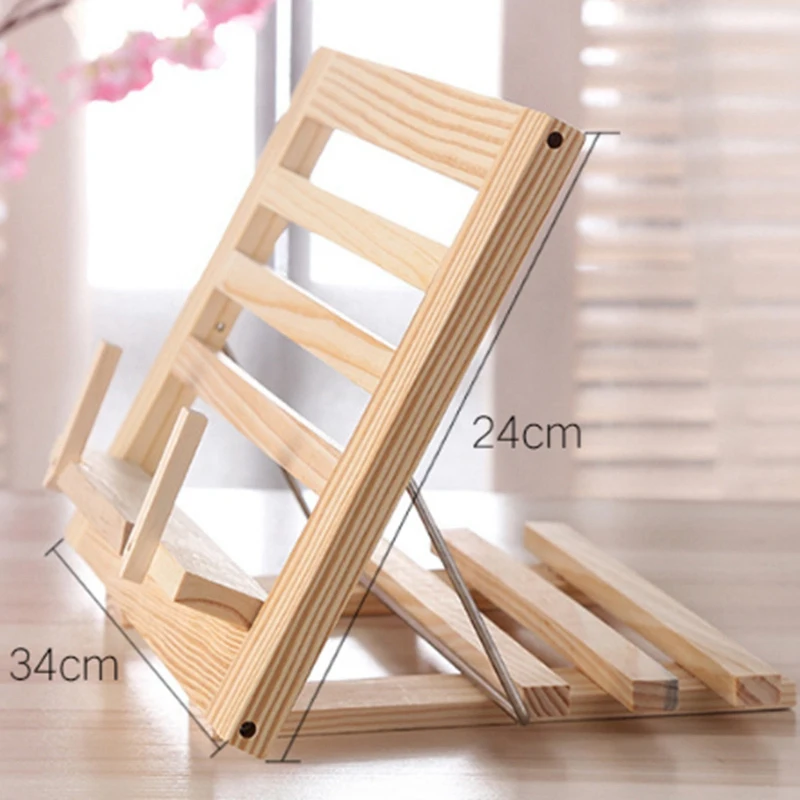 Wooden Frame Reading Bookshelf Bracket - Book Tablet Pc Support Music Stand Table Drawing Easel | Мебель