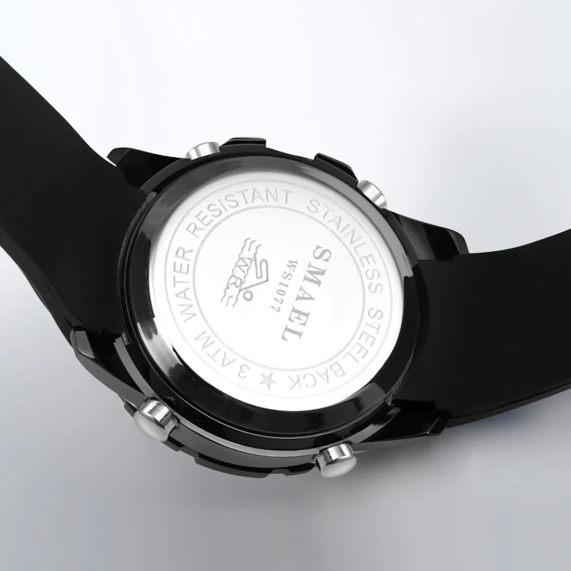 Часы SMAEL мужские армейские кварцевые спортивные с двойным дисплеем|wristwatch