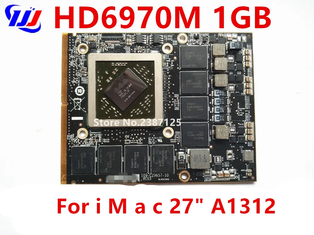 Оригинальная HD6970M HD 6970M 1 Гб видеокарта для i M a c 27 &quotA1312 HD6970 графическая карта VGA GPU