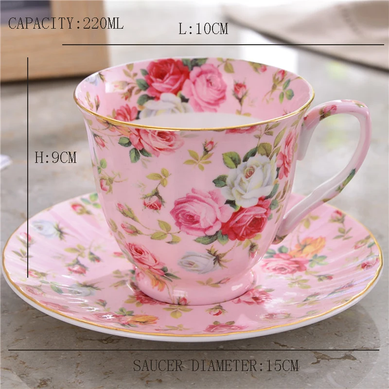 Кружка Керамическая в британском пасторальном стиле 220 мл|milk mug|mug withfine bone china |