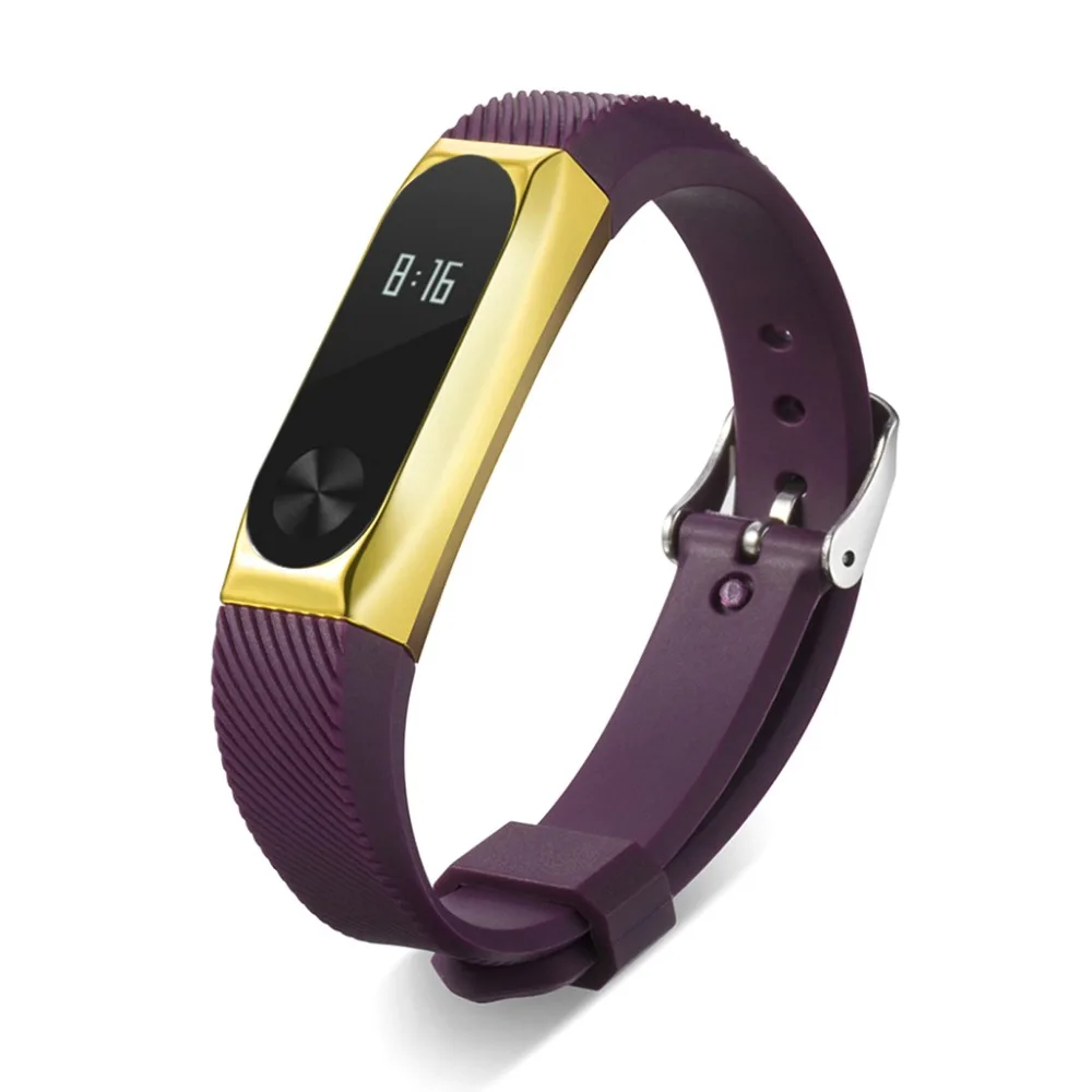 Для Xiaomi mi ремешок 1 браслет ремешок для mi Band 2 цветной металлический ремешок браслет сменный смарт-браслет аксессуары для mi band