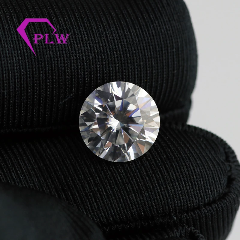 5 7 мм 0 карат EF цвет whitec lab бриллиантовая огранка VVS moissanite diamomd для кольца Прованса