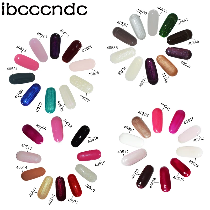Новый ibcccndc гвоздь Гель лак цвета светодиодный & УФ лампа отверждения лака 79