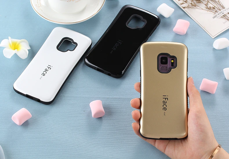 Противоударный чехол для samsung Galaxy S9 Plus S9, чехол Iface Mall 360, полная защита, противоскользящий чехол из ТПУ для samsung Galaxy S9, чехол