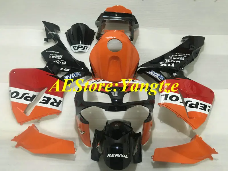 Комплект обтекателей для мотоцикла HONDA CBR600RR F5 03 04 CBR 600RR 600 RR 2003 2004 ABS красная