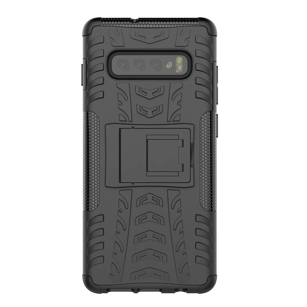 Гибридный армированный чехол для Samsung Galaxy S10 S9 S8 Plus S10E Note 8 9 чехол-подставка J3 J7 J8 A9