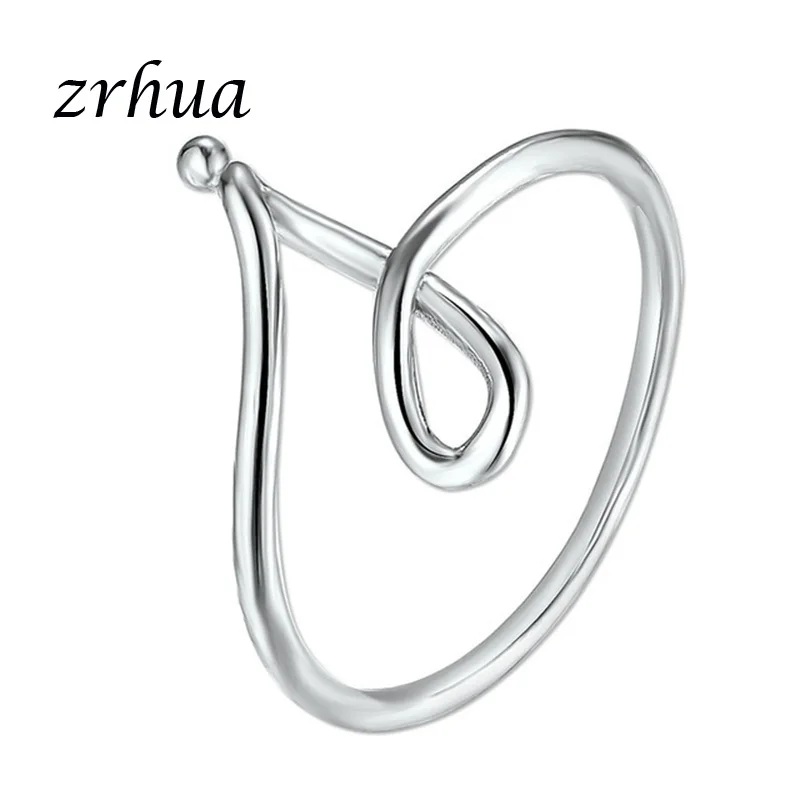 ZRHUA кольцо с надписью Свадебный шикарный Анель для женщин ювелирные изделия
