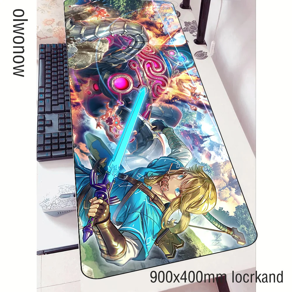 Zelda Коврик для мыши геймер подарки 90x40 см notbook коврик игровой большой