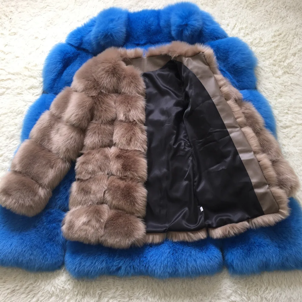 Lisa Colly 4XL модное пальто из искусственного меха Женская длинная меховая шуба