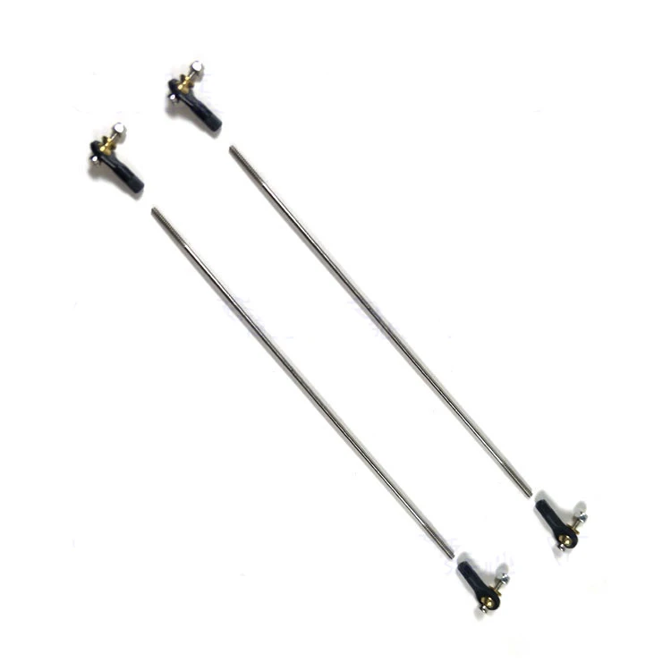 4 шт. M2 M2.5 M3 Push Rod CW / CCW нить для шарового соединения RC самолет Запасная часть|Детали