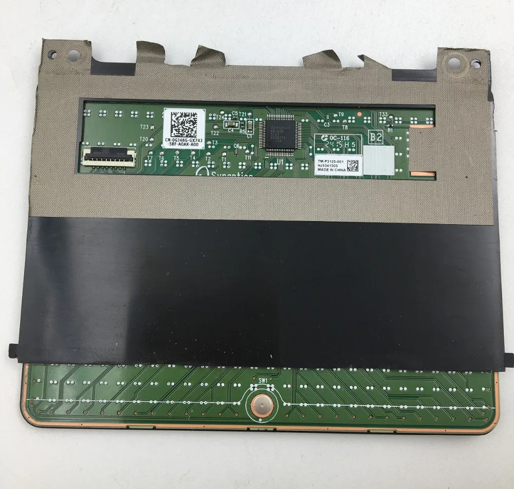 SSEA оригинальная кнопочная панель для мыши Dell XPS 15 XPS15 9550 Precision M5510 Touchpad Trackpad GJ46G 0GJ46G
