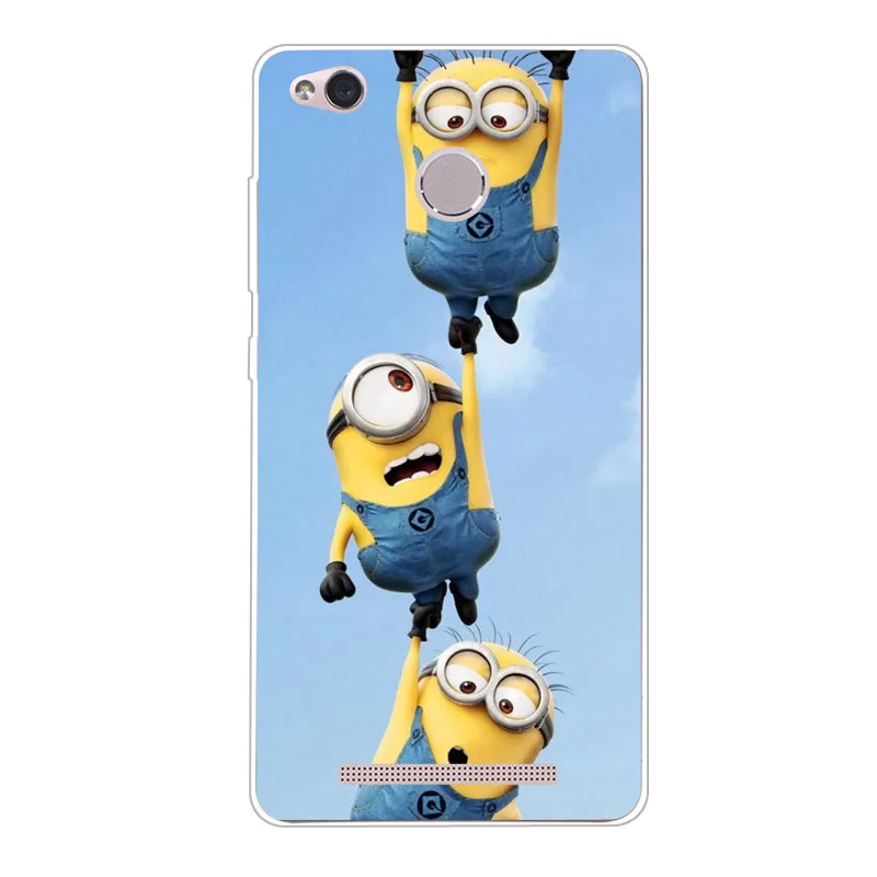Xiaomi redmi 3x Case Silicon Painted animals Painting Soft TPU Back Cover for protect Phone cases shell |
