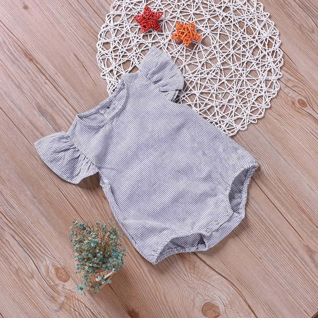 2019 Новый брендовый комбинезон для новорожденных мальчиков и девочек хлопковый в