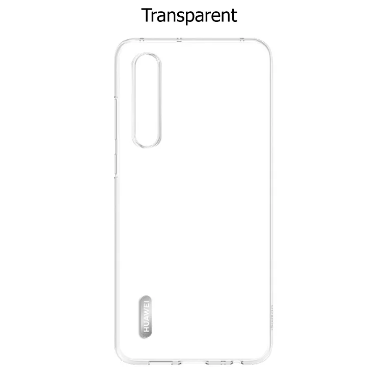 Transparent HUAWEI P30 P30 Pro, прозрачный чехол, мягкий TPU, цветная, полная прозрачная защита, задняя крышка, оболочка для P30/P30 Pro - Цвет: Transparent