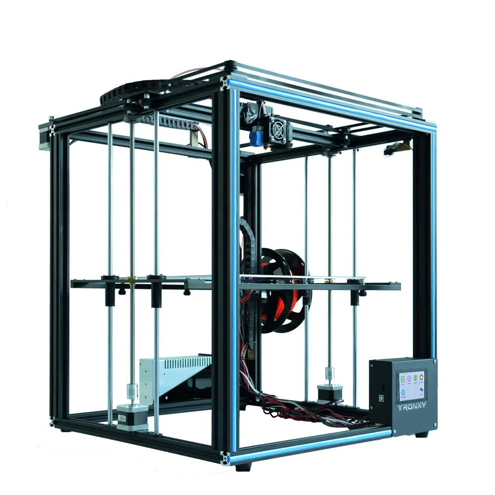 Tronxy Модернизированный автоматический уровень X5SA 3d принтер DIY наборы сенсорный экран большой размер печати 330*330*400 мм Корабль из США Россия Италия