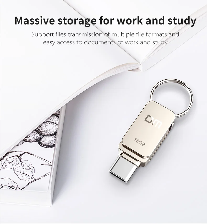 DM PD059 USB флеш-накопитель 3,0 USB C OTG флеш-накопитель 128 64 32 ГБ для Samsung S9 Plus Note 9 для Xiaomi Redmi5 Memory Stick PenDrive