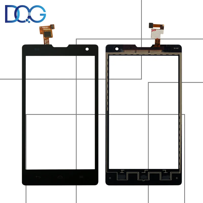 5 &quotпереднее стекло для Huawei Honor 3C HONOR H30 G740 сенсорный экран дигитайзер TP объектив