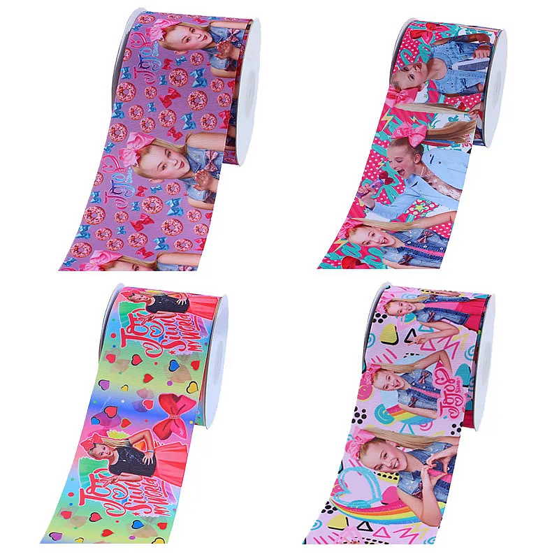 

16-75mm jojo siwa bows style printed grosgrain ribbon