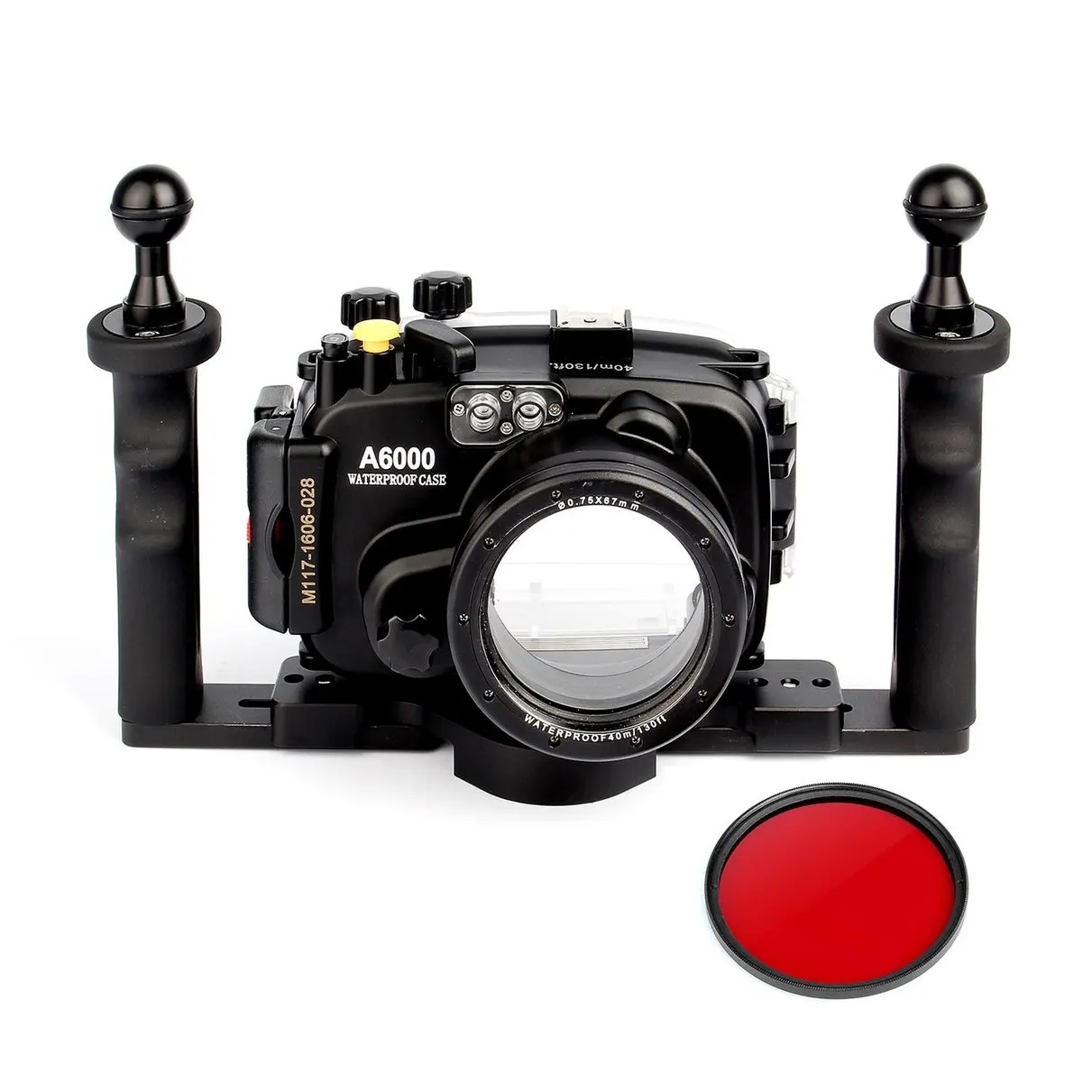 Водонепроницаемый корпус для подводной камеры 40 м сумка Sony A6000 с объективом 16 50 мм