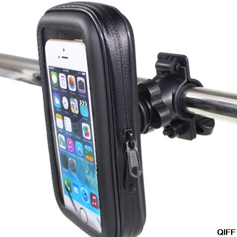 

Drop ship& Wholesale Bycicle Mobile Phone Holder Motorcycle Waterproof Pocket Scooter For Iphone/Samsung/Htc/Sony June 10
